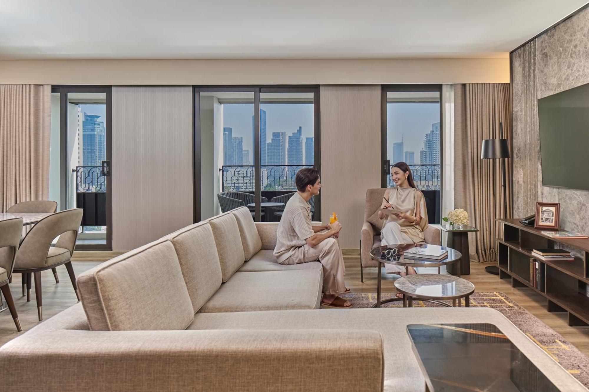Marriott Executive Apartments, Bangkok Townhall Sukhumvit Zewnętrze zdjęcie