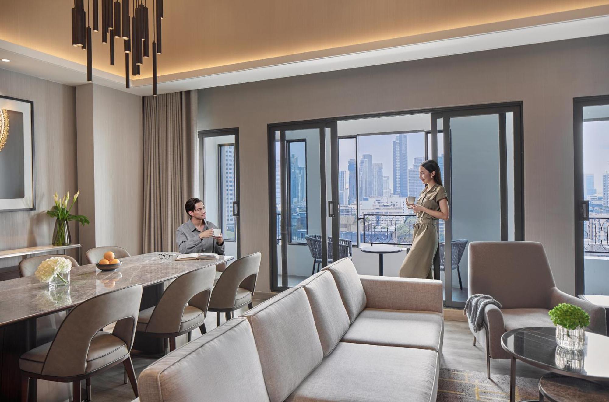 Marriott Executive Apartments, Bangkok Townhall Sukhumvit Zewnętrze zdjęcie